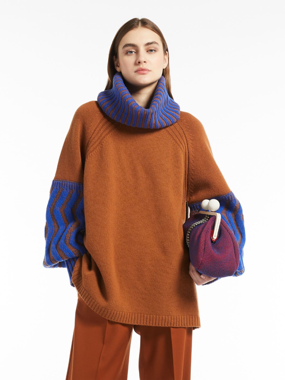 Wool sweater - CORNFLOWER BLUE - Max Mara - 4