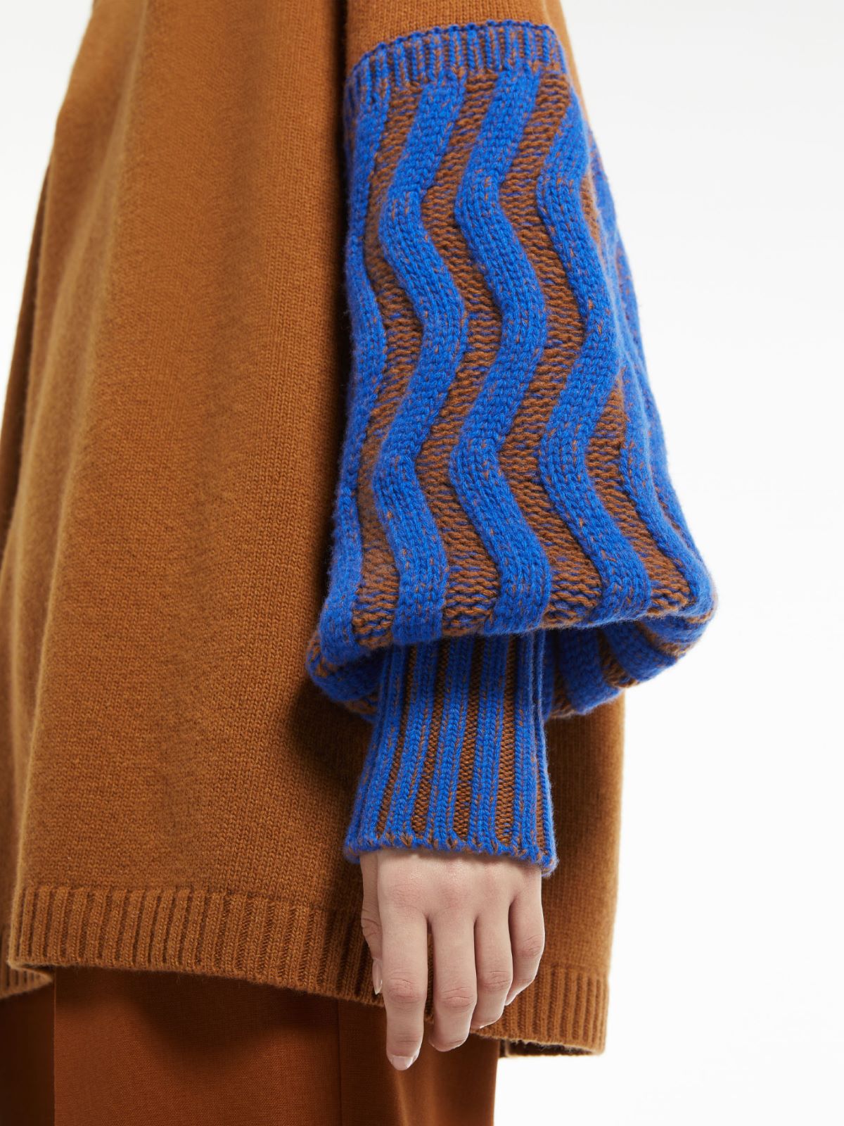 Wool sweater - CORNFLOWER BLUE - Max Mara - 5