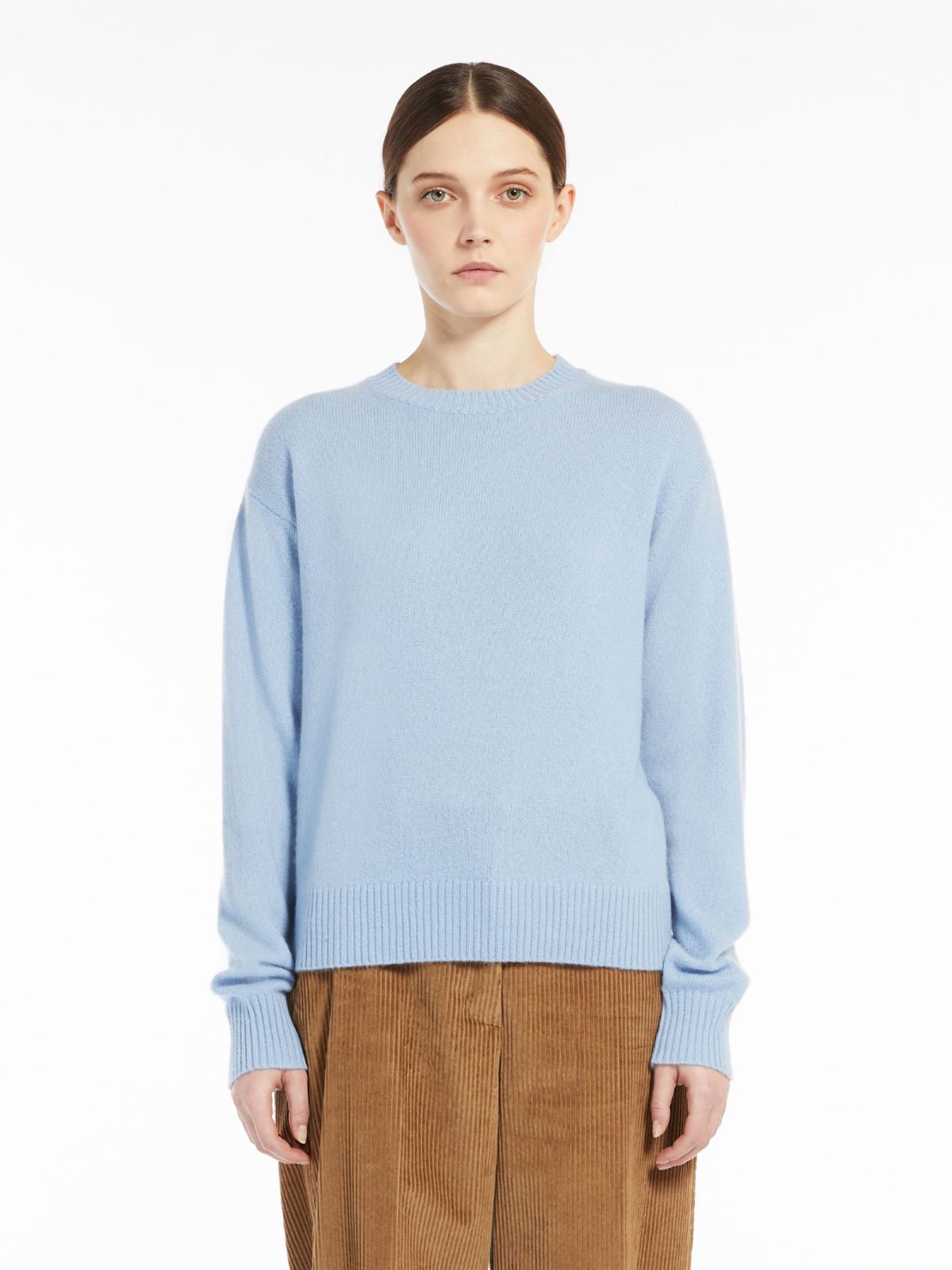 Cashmere yarn sweater - SKY BLUE - Max Mara - 2