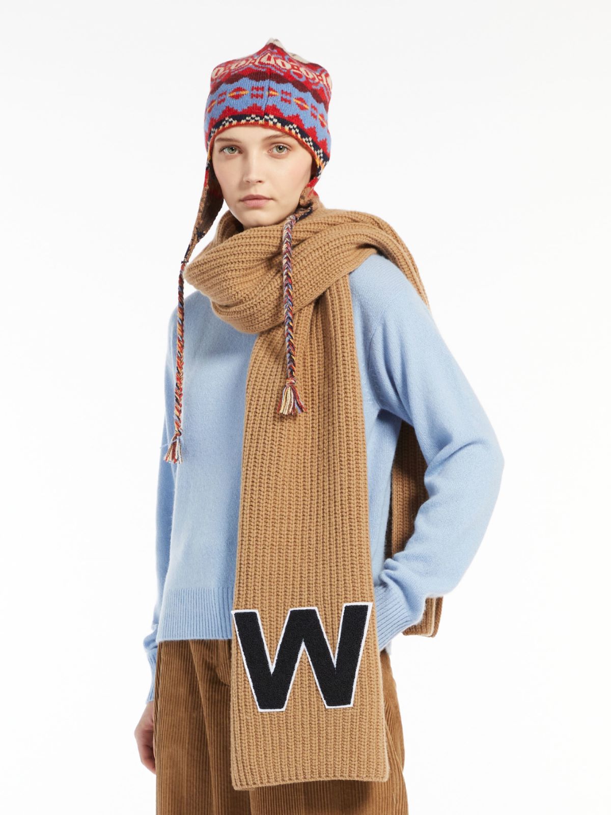 Cashmere yarn sweater - SKY BLUE - Max Mara - 4