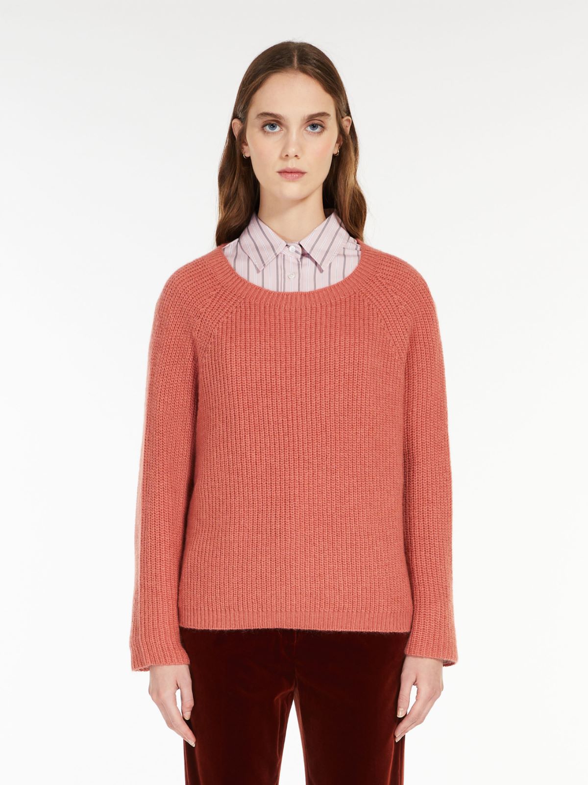 Mohair yarn sweater - ANTIQUE ROSE - Max Mara - 2