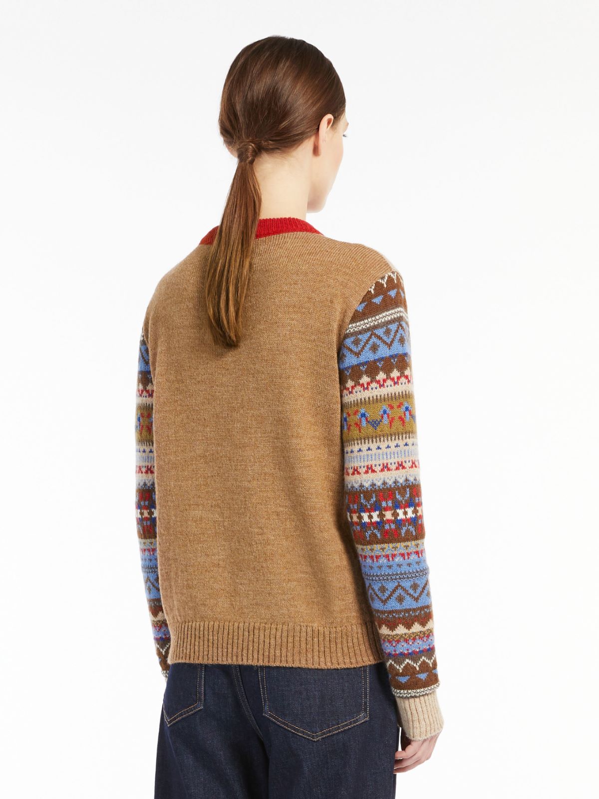 Alpaca and wool sweater - CAMEL - Max Mara - 3