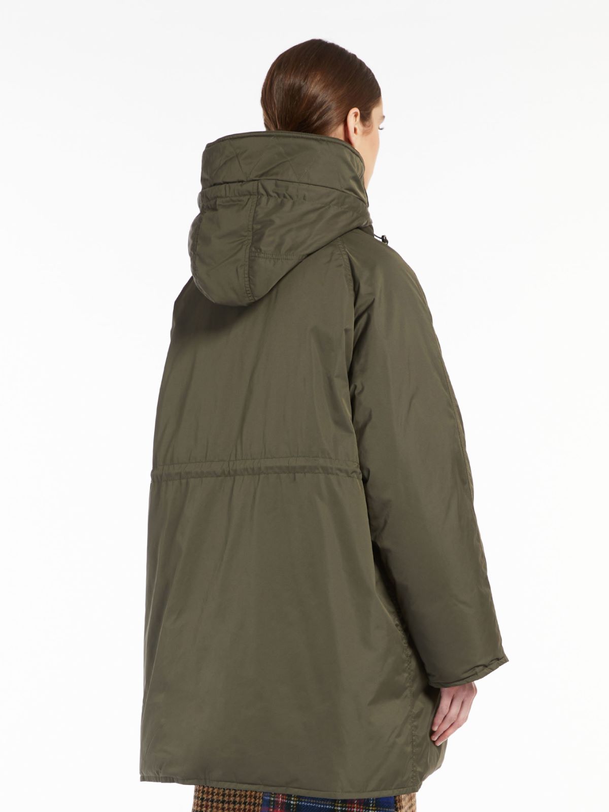 Water-repellent gabardine parka - KAKI - Max Mara - 3