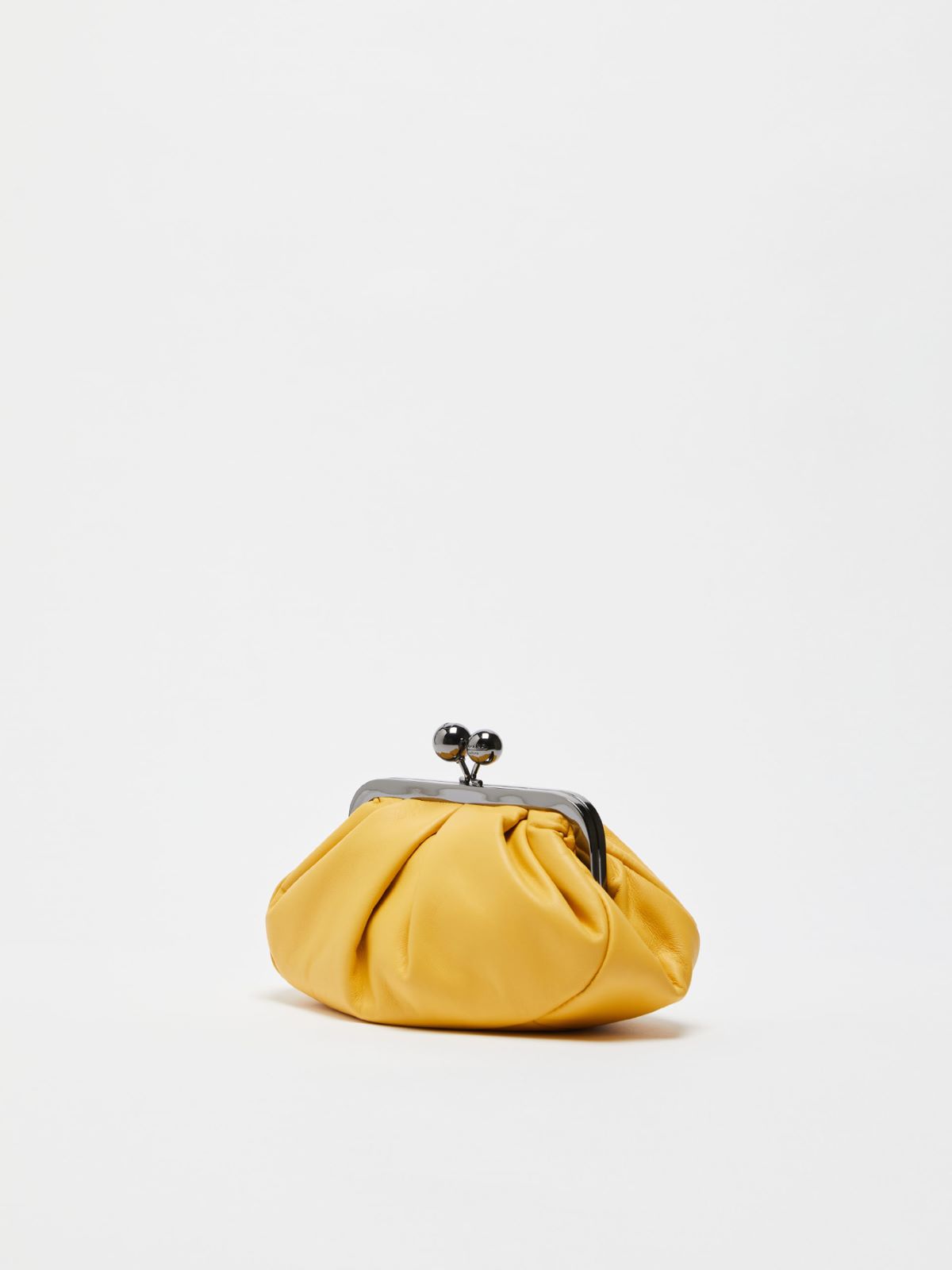 Small leather Pasticcino Bag - BRIGHT YELLOW - Max Mara - 2