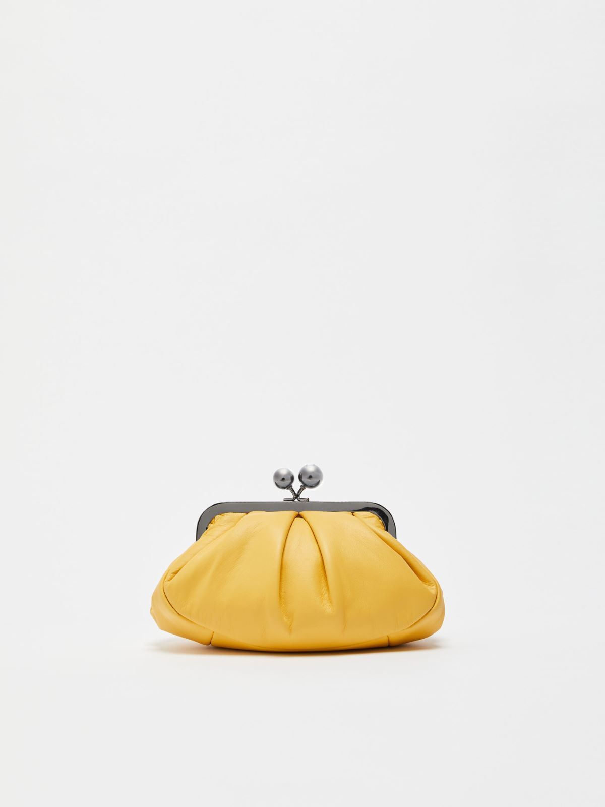 Small leather Pasticcino Bag - BRIGHT YELLOW - Max Mara - 3