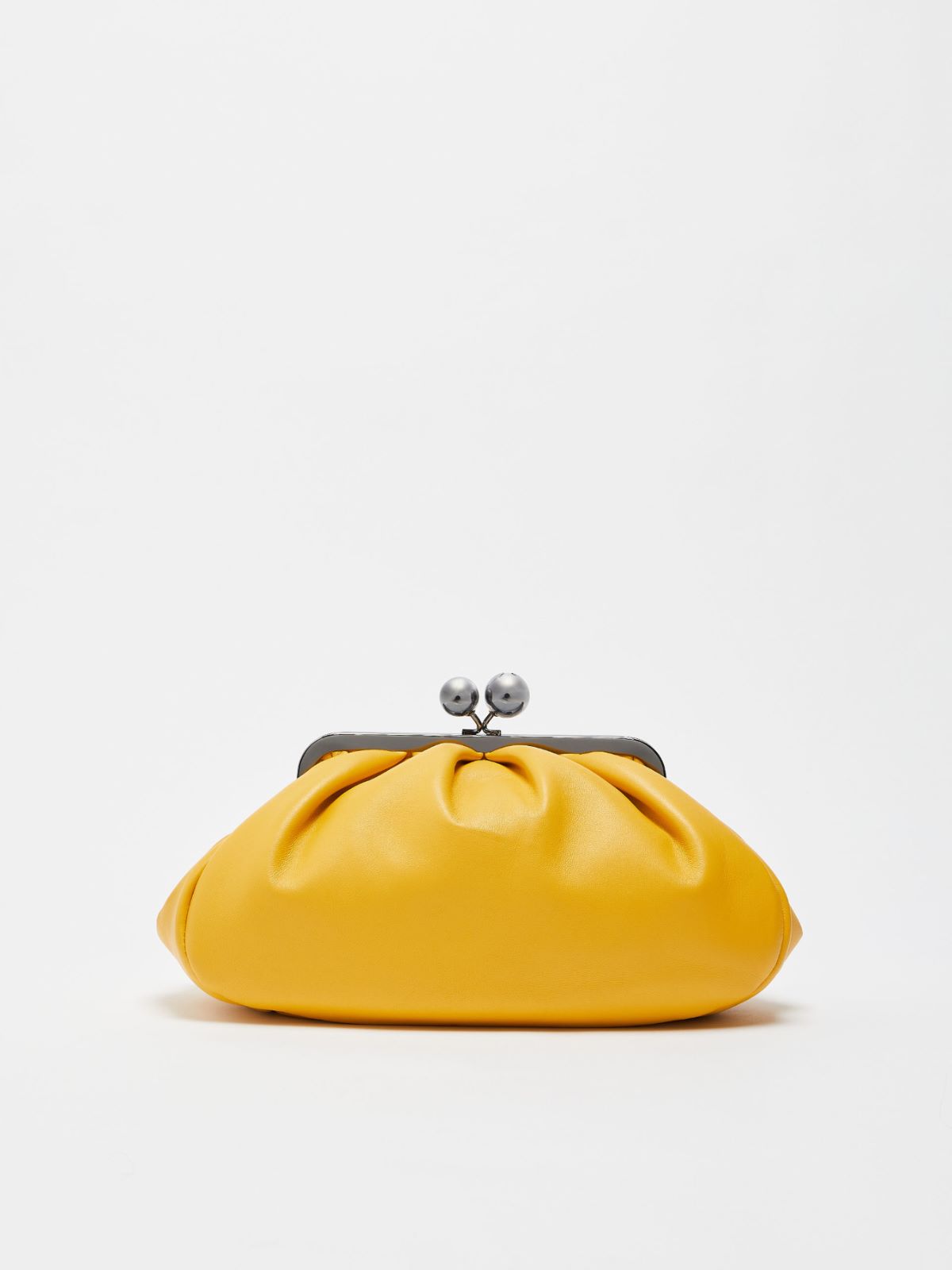 Medium leather Pasticcino Bag - BRIGHT YELLOW - Max Mara - 3