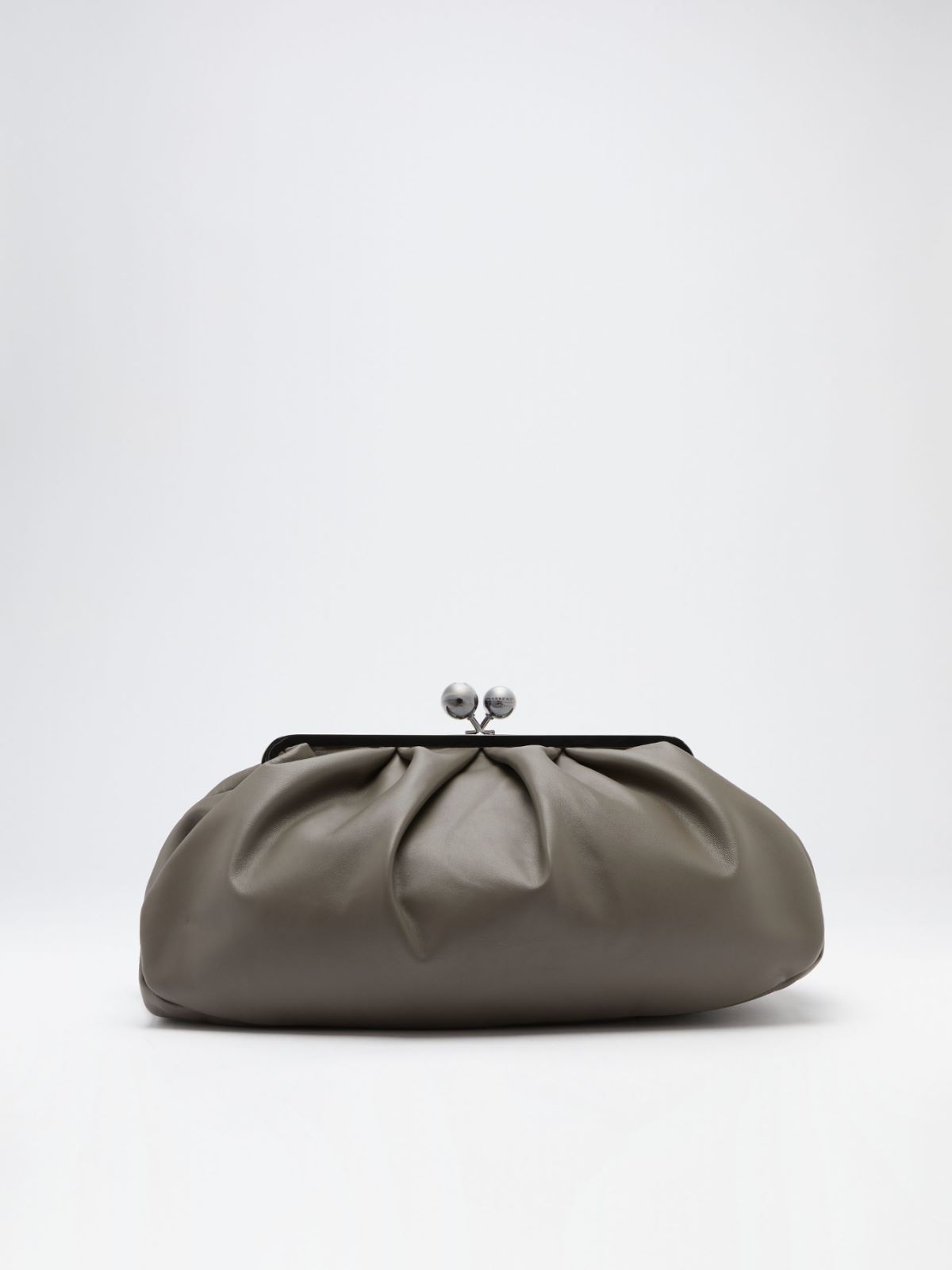 Pasticcino Bag Large in pelle - VERDE KAKI - Max Mara - 3