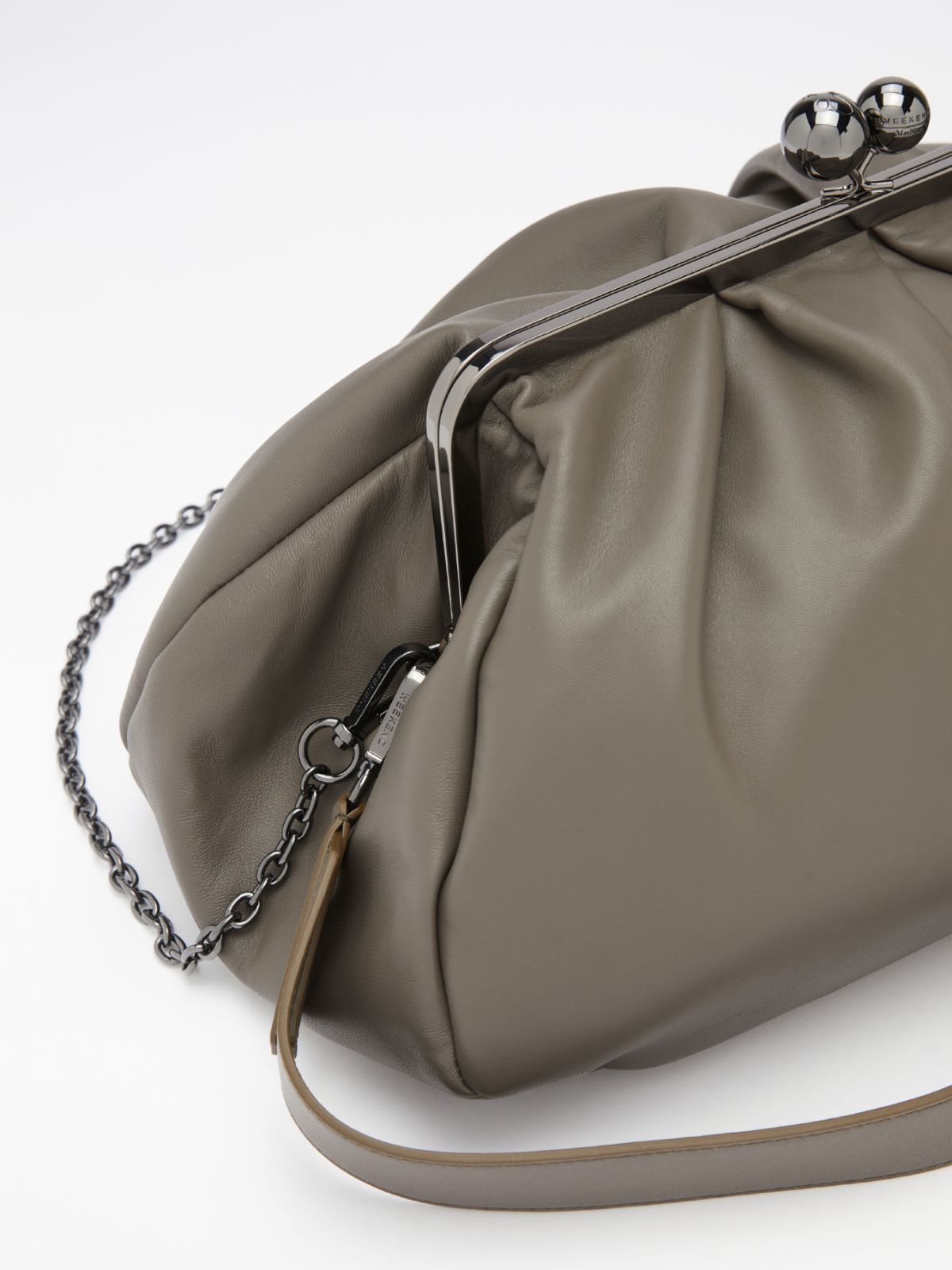 Pasticcino Bag Large in pelle - VERDE KAKI - Max Mara - 4