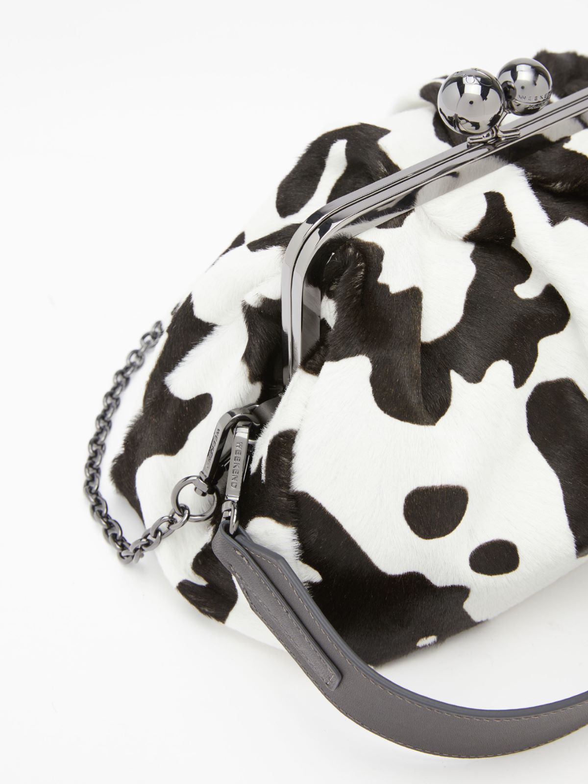 Medium pony hair Pasticcino Bag - DARK BOWN - Max Mara - 4