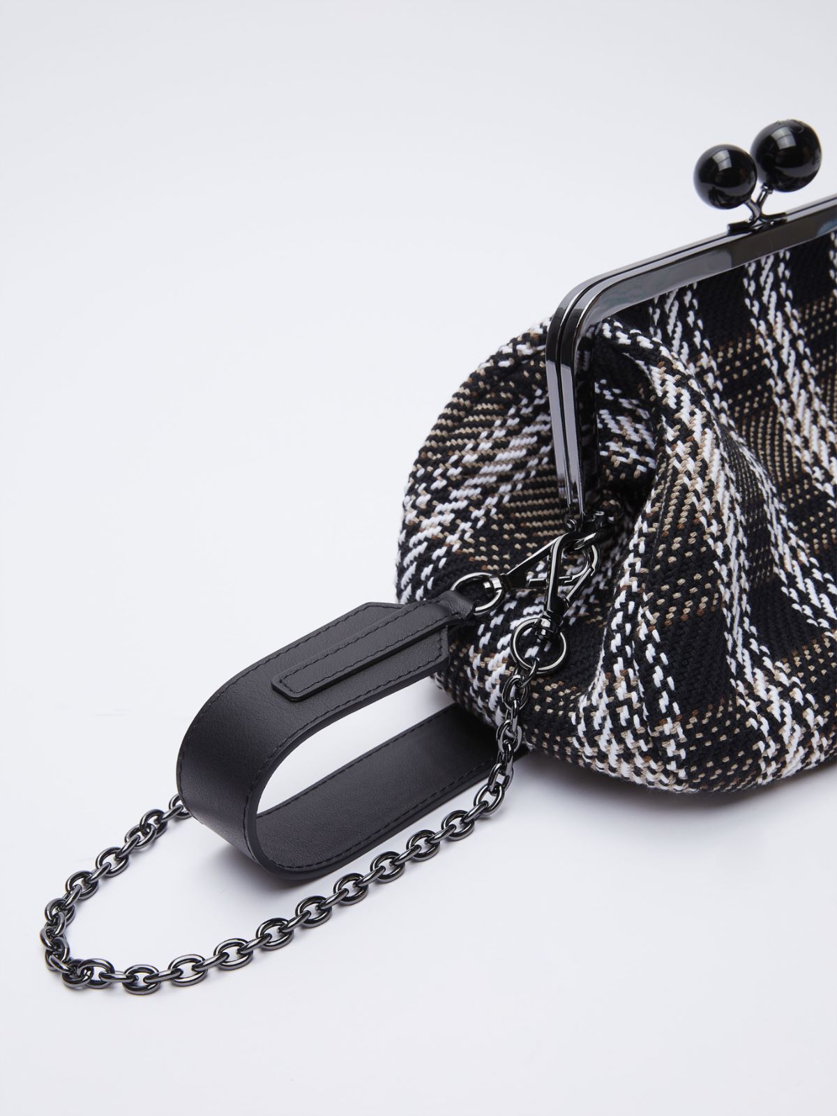 Medium chequered Pasticcino Bag - TURTLEDOVE - Max Mara - 6