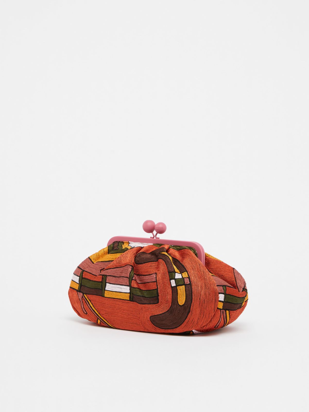 Medium embroidered Pasticcino Bag - KAKI - Max Mara - 2