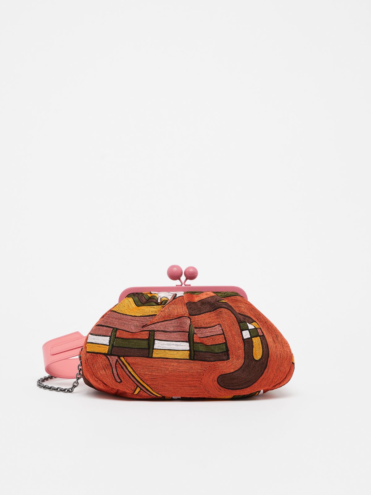 Medium embroidered Pasticcino Bag - KAKI - Max Mara