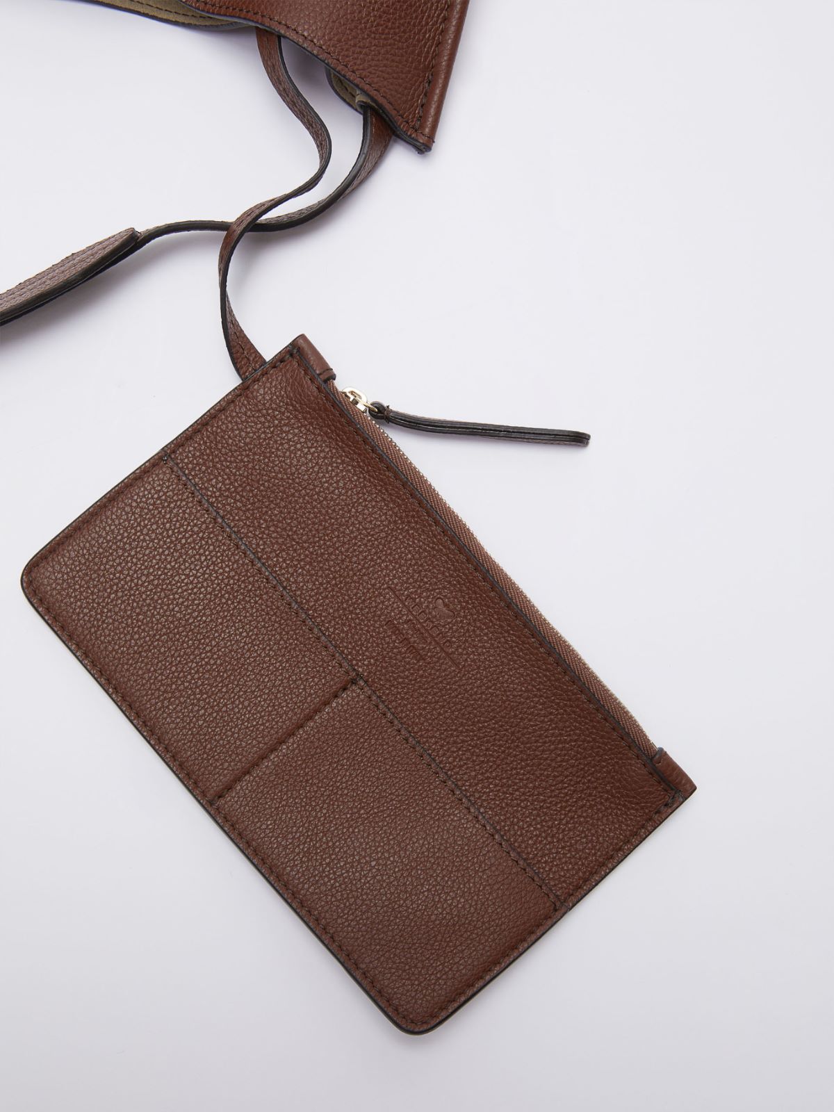 Leather bucket bag - TOBACCO - Max Mara - 6