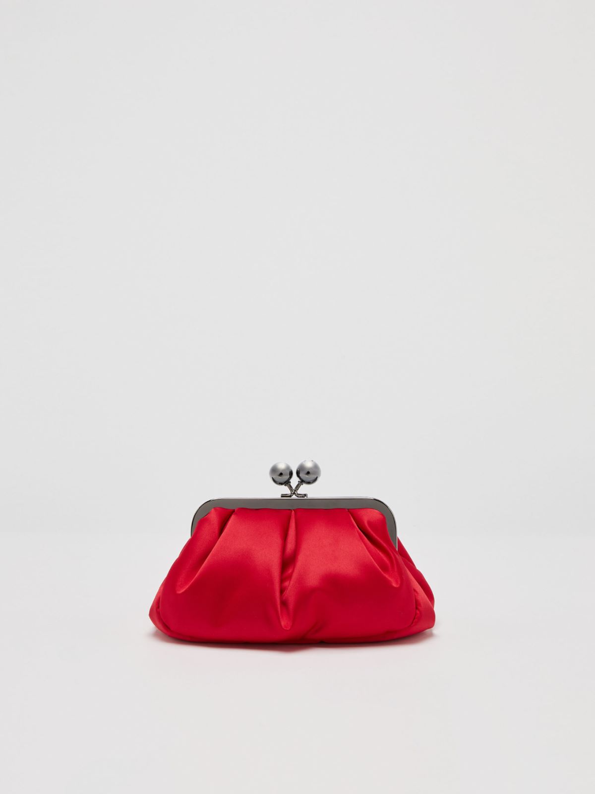 Mini satin Pasticcino Bag - RED - Max Mara - 3