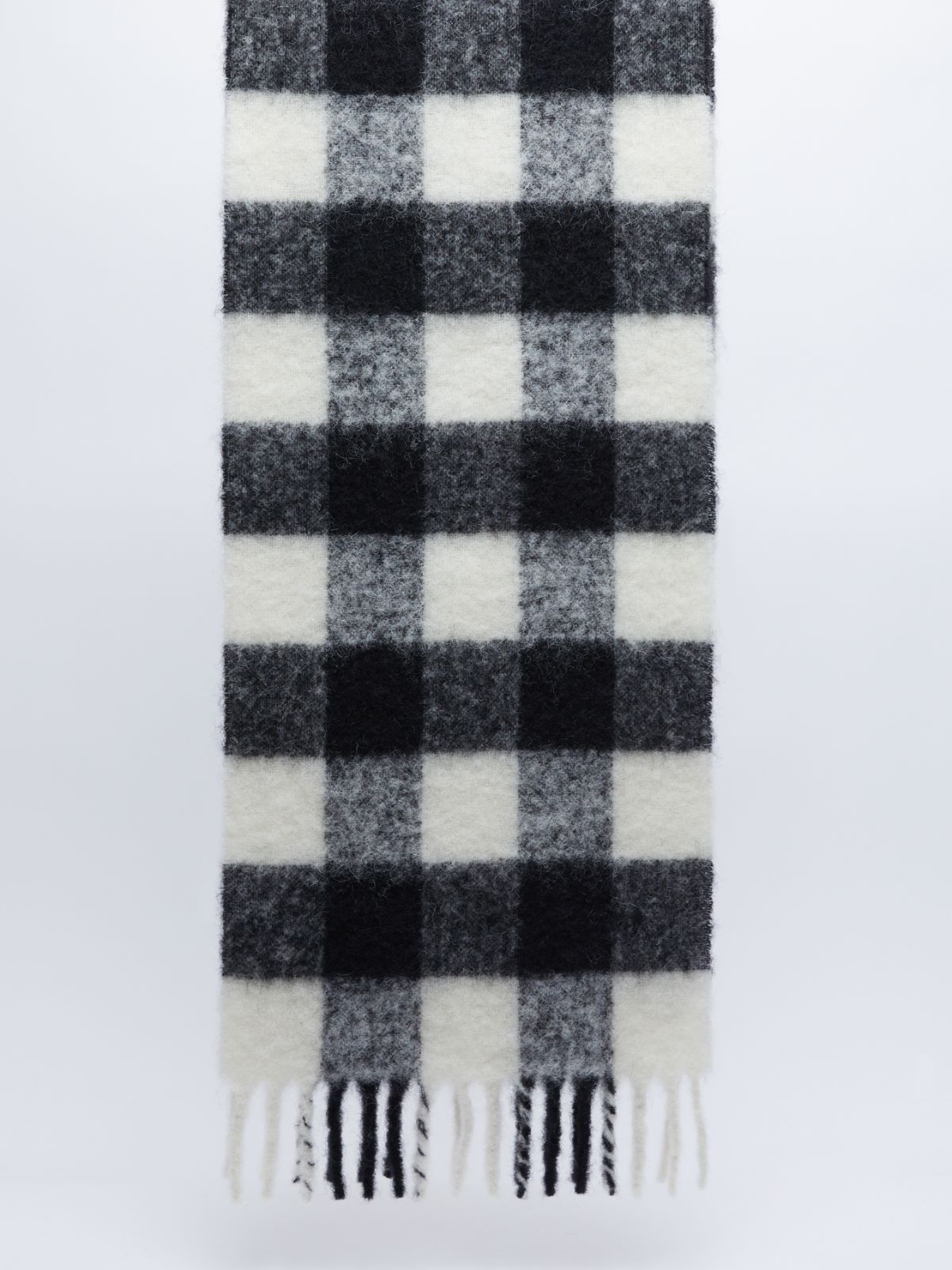 Fringed stole - WHITE - Max Mara - 2