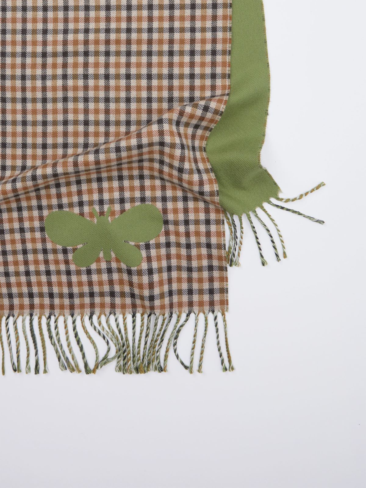 Logo stole - GREEN - Max Mara - 2