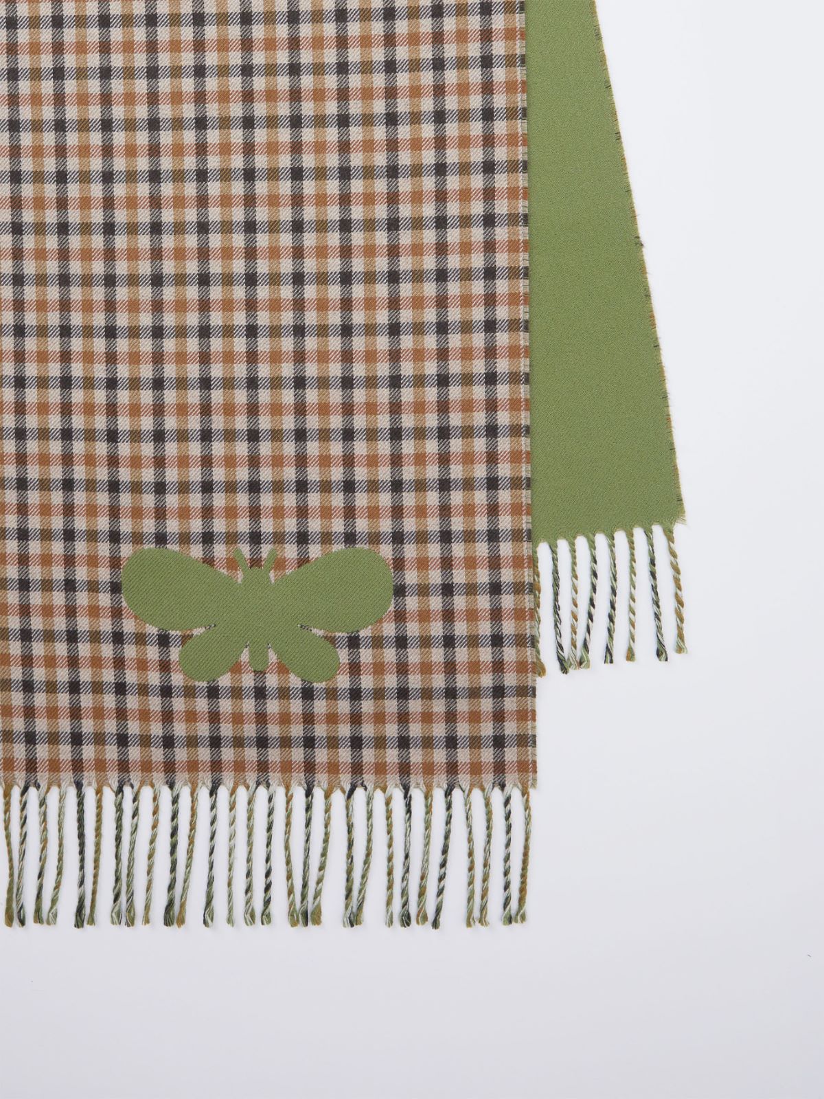 Logo stole - GREEN - Max Mara - 3