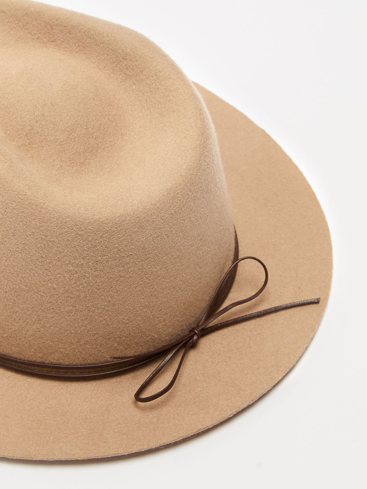 <p>Wool felt hat</p> - BEIGE - Max Mara - 2