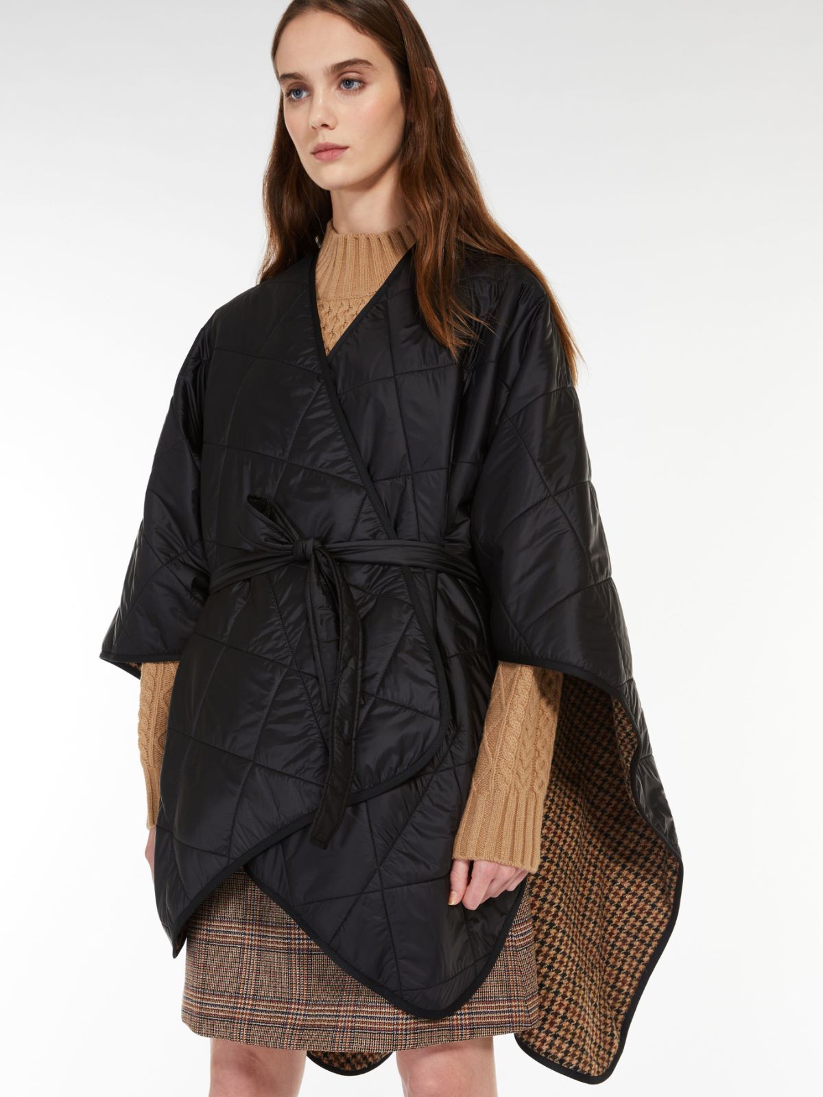 Padded cape - BEIGE - Max Mara - 4