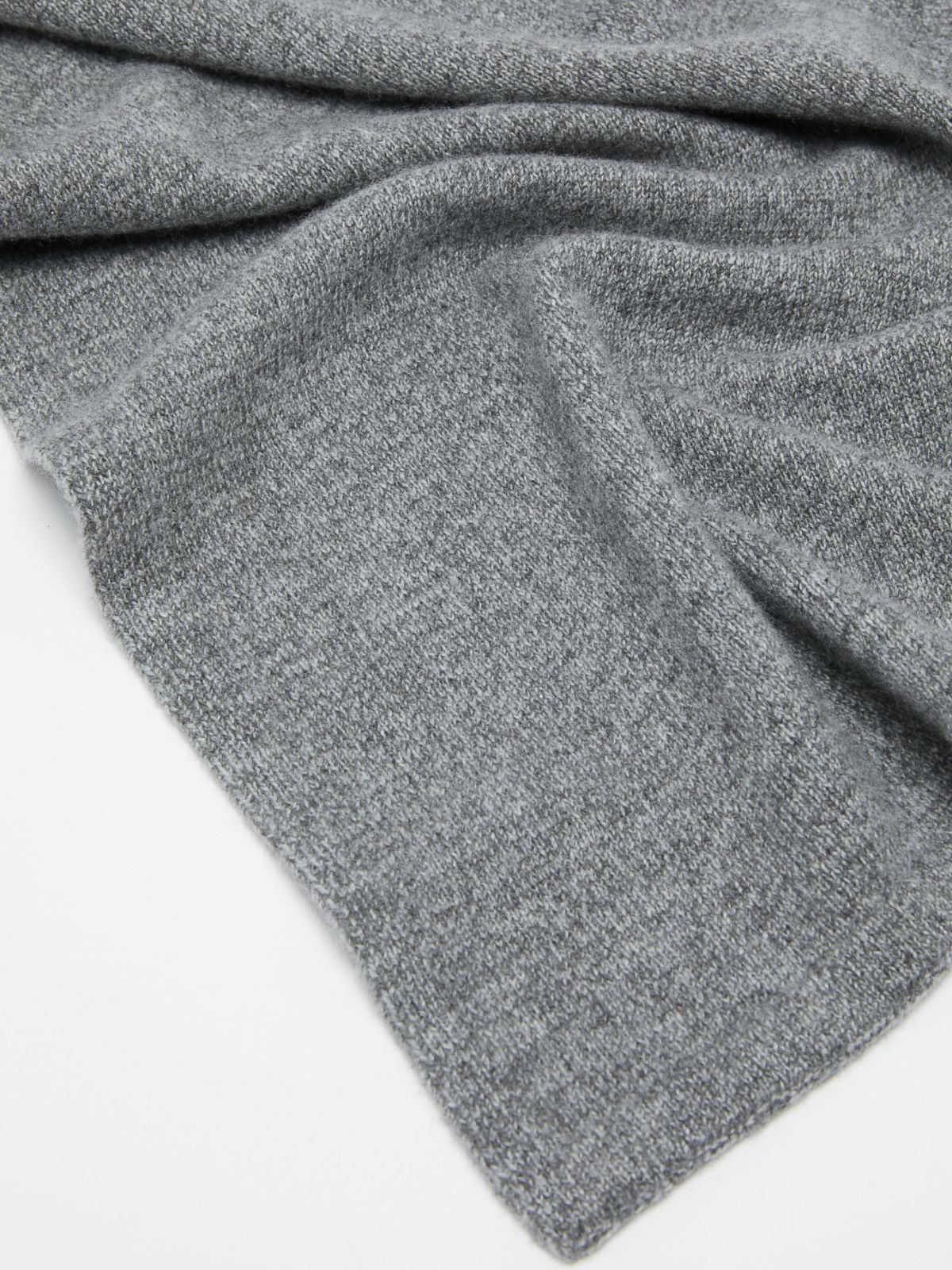 Rectangular stole - MEDIUM GREY - Max Mara - 3