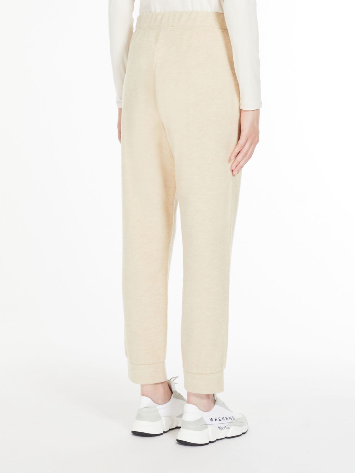 Jersey trousers - BEIGE - Max Mara - 3