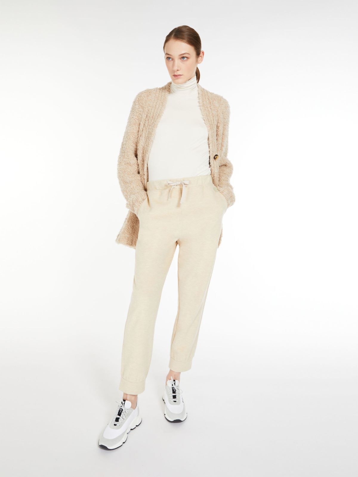 Jersey trousers - BEIGE - Max Mara