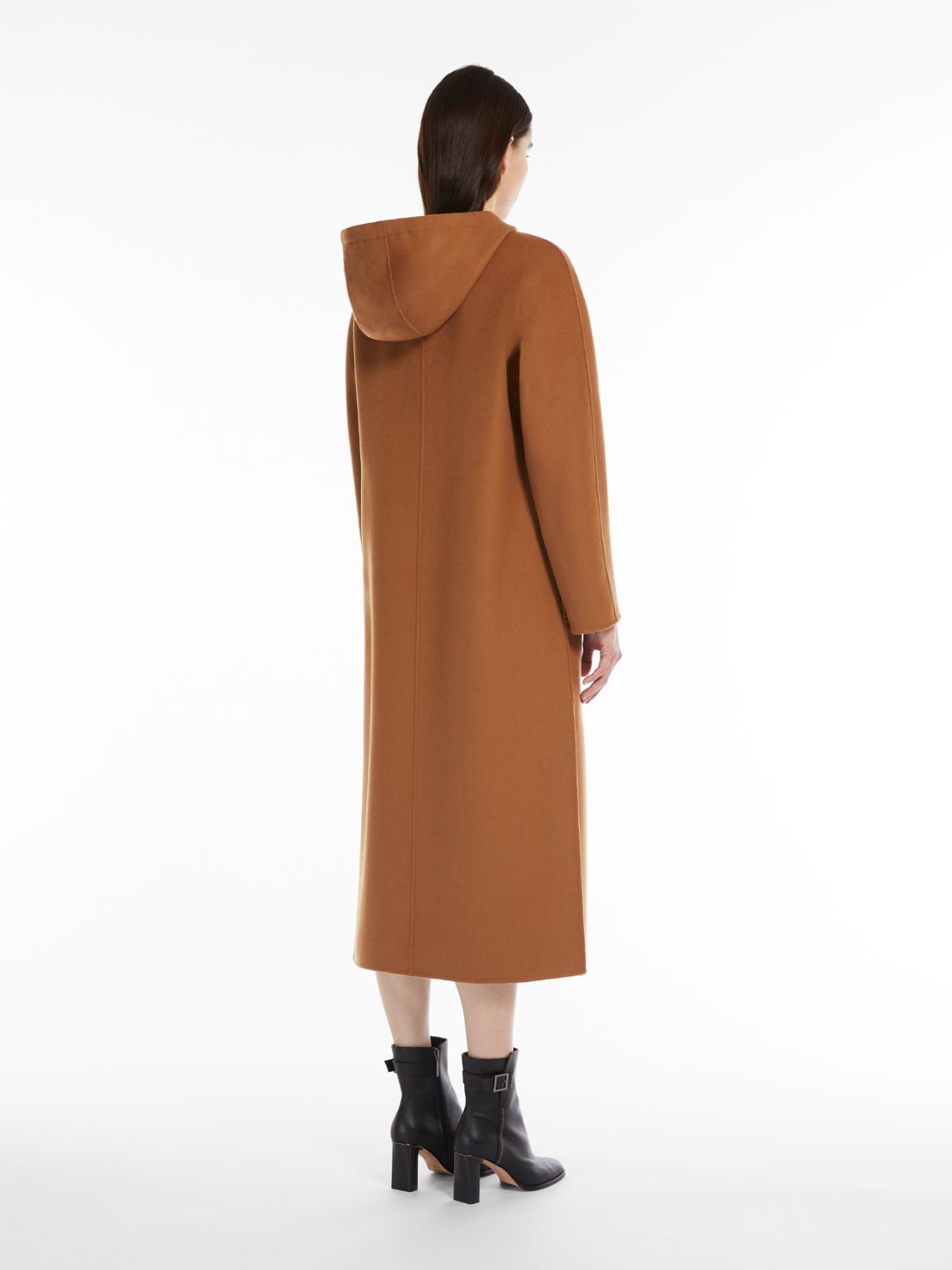 Wool, cashmere and silk coat - CARAMEL - Max Mara - 3
