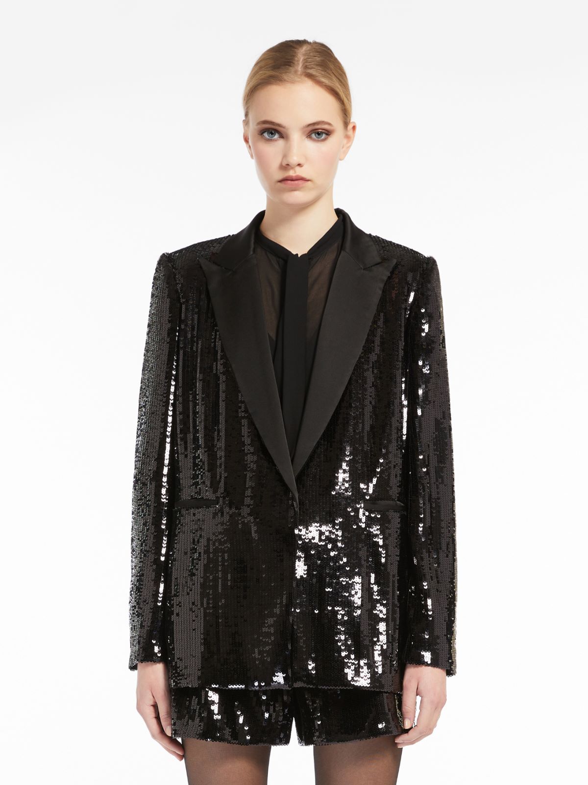 Georgette jacket - BLACK - Max Mara - 2