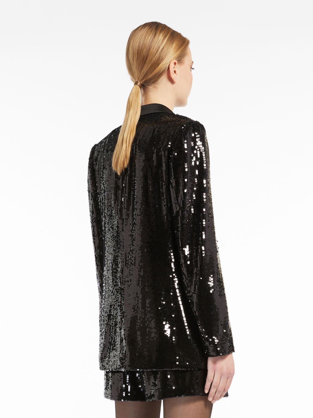 Georgette jacket - BLACK - Max Mara - 3