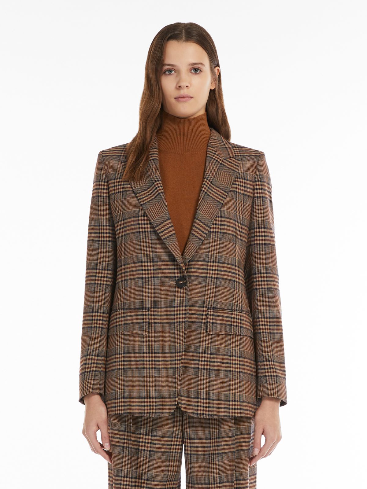 Wool twill jacket - CARAMEL - Max Mara - 2