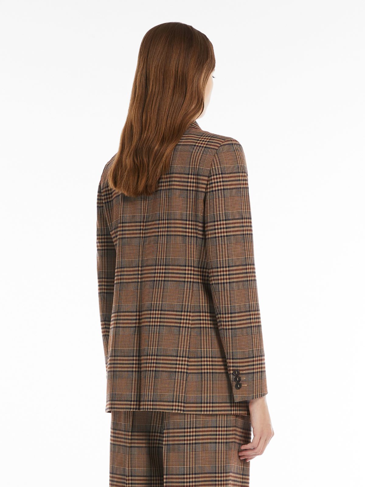 Wool twill jacket - CARAMEL - Max Mara - 3