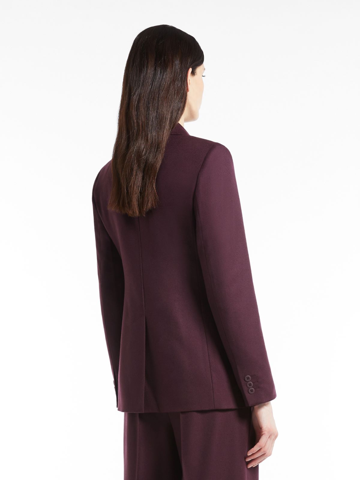 Wool blazer - AUBERGINE - Max Mara - 3