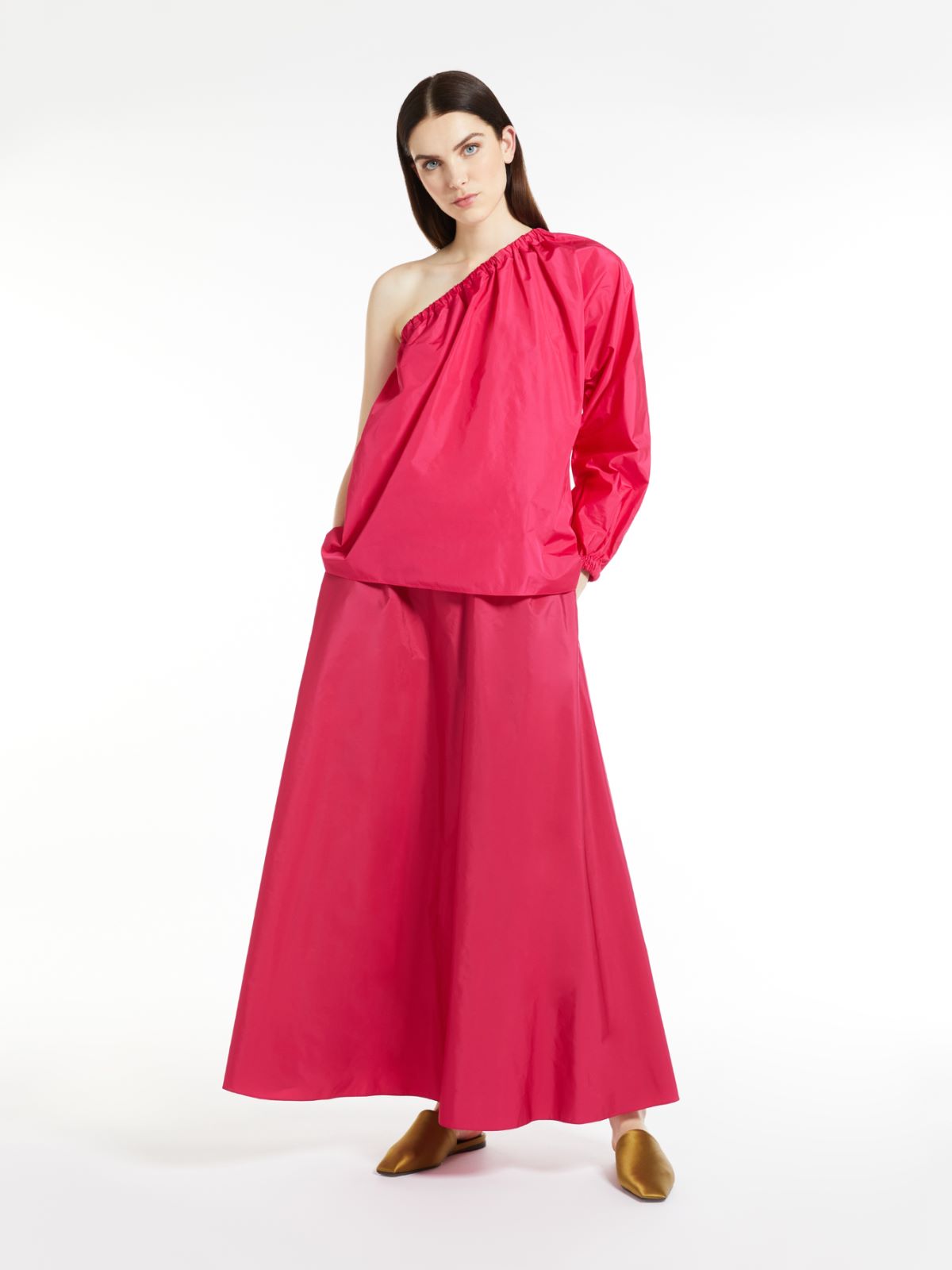 Taffeta skirt - FUCHSIA - Max Mara