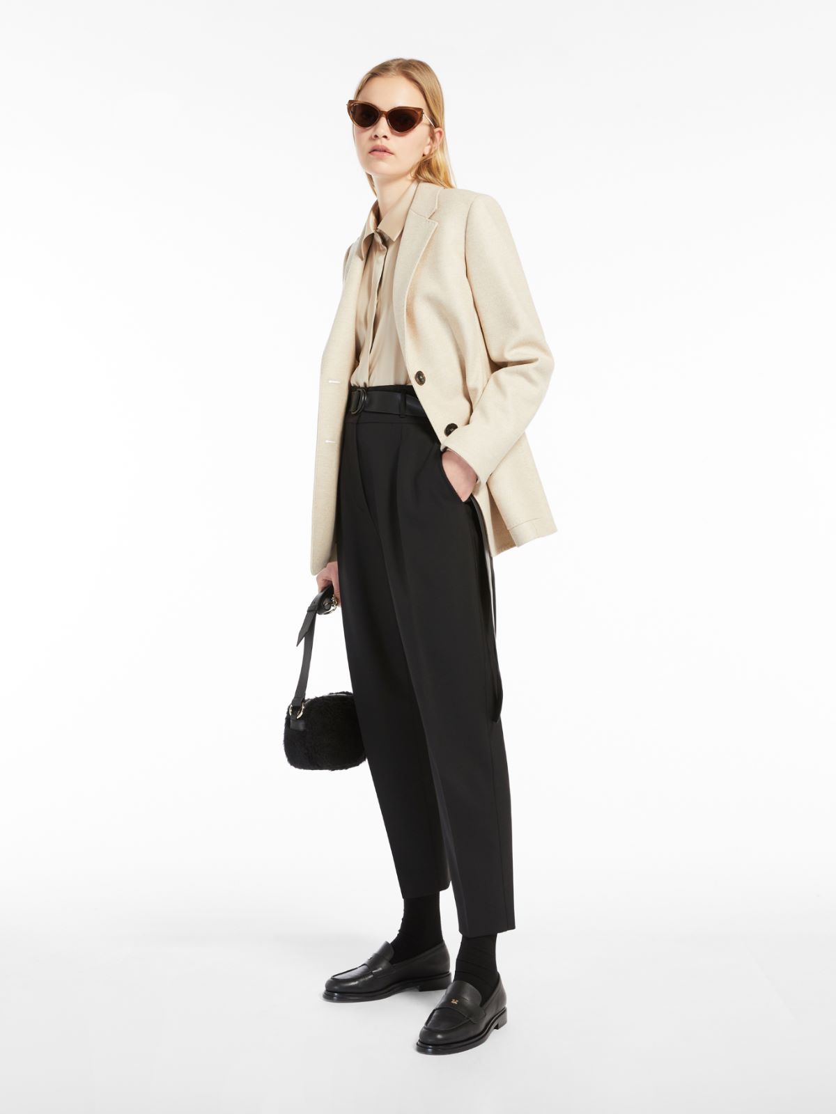 Silk satin shirt - ALBINO - Max Mara
