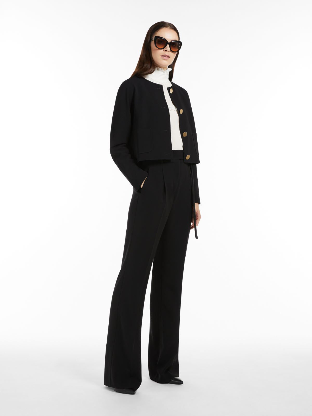 Cady trousers - BLACK - Max Mara