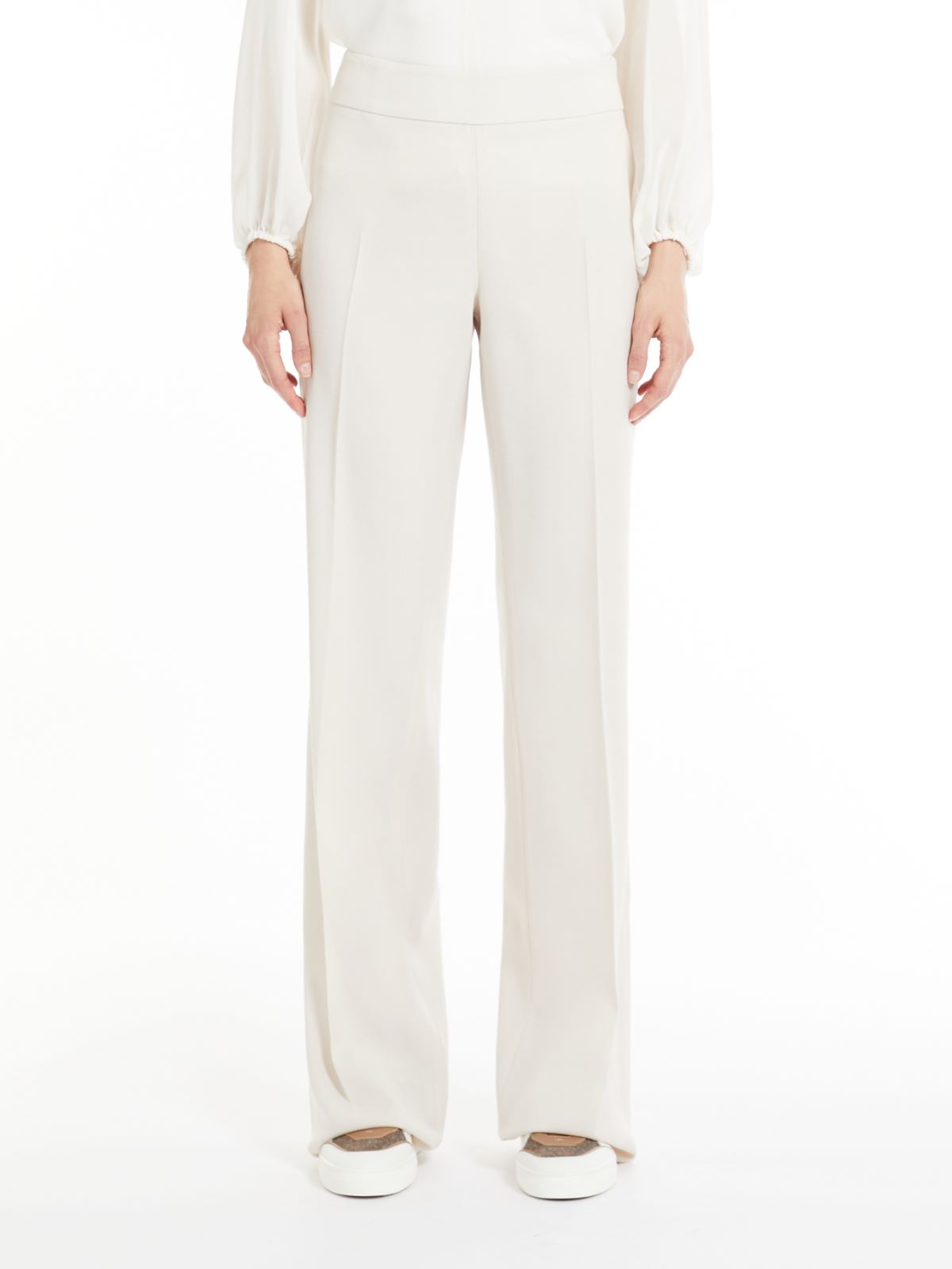 Wool trousers - BEIGE - Max Mara - 2