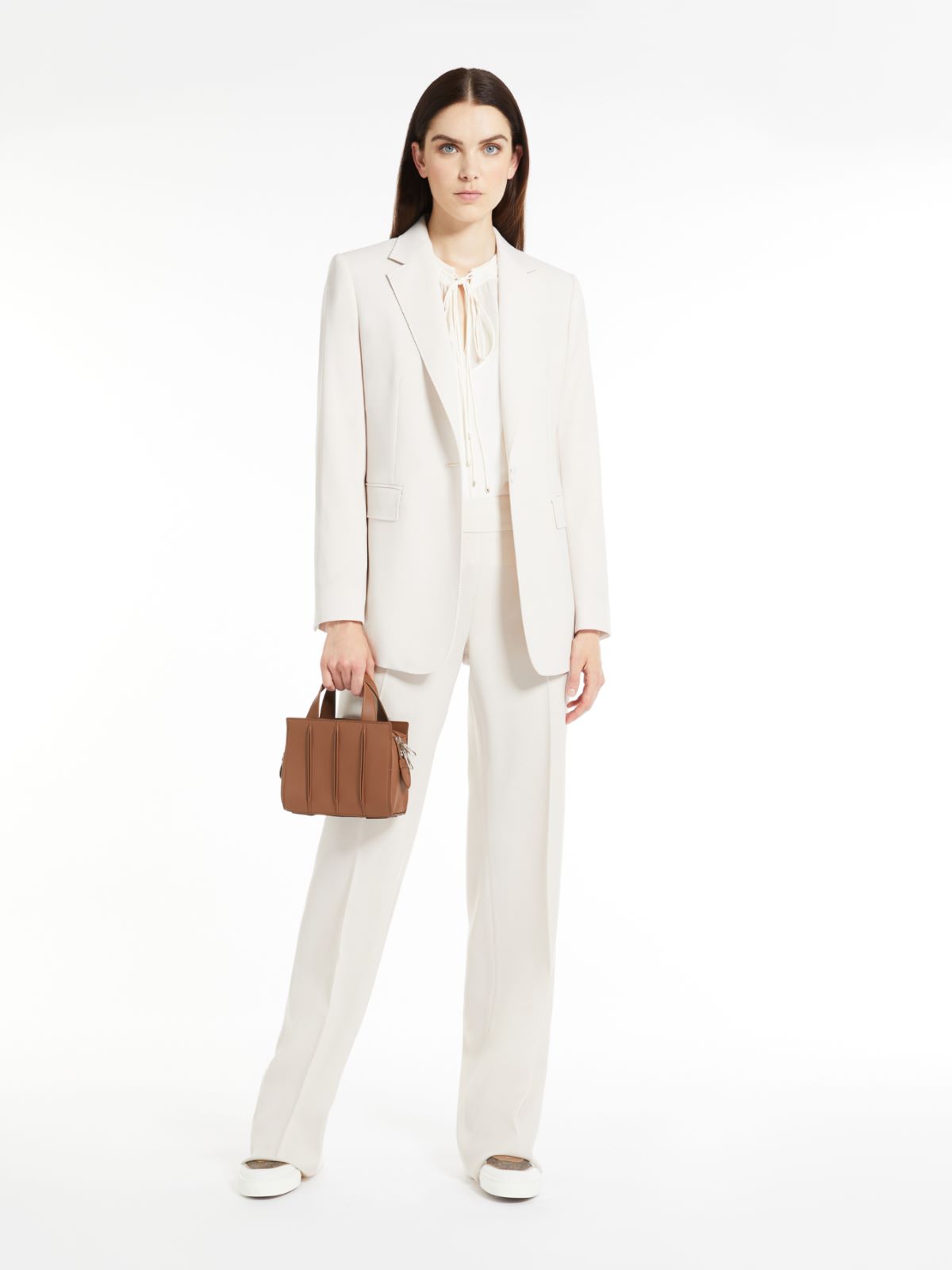 Wool trousers - BEIGE - Max Mara