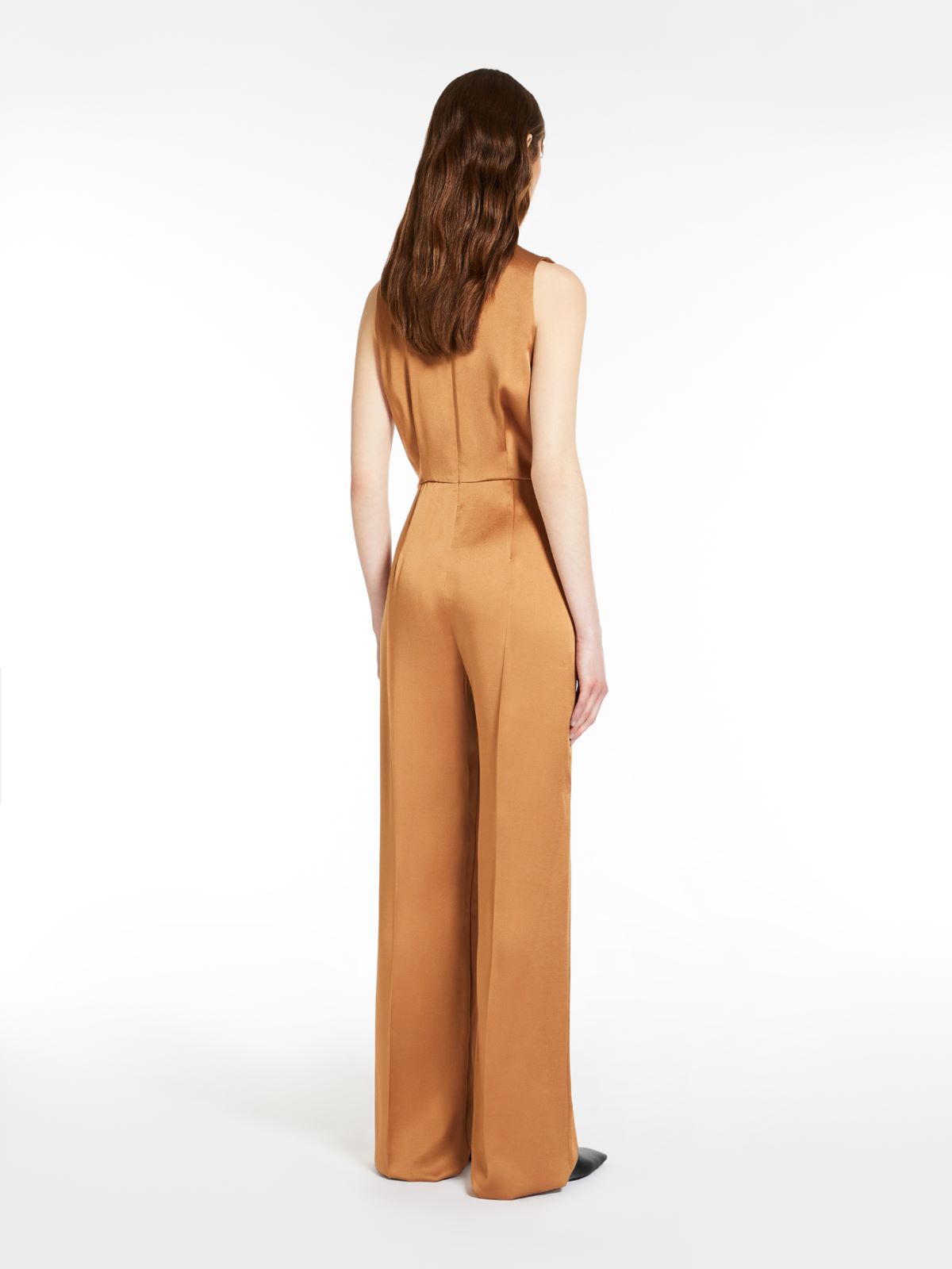Tuta in envers satin - CARAMELLO - Max Mara - 3