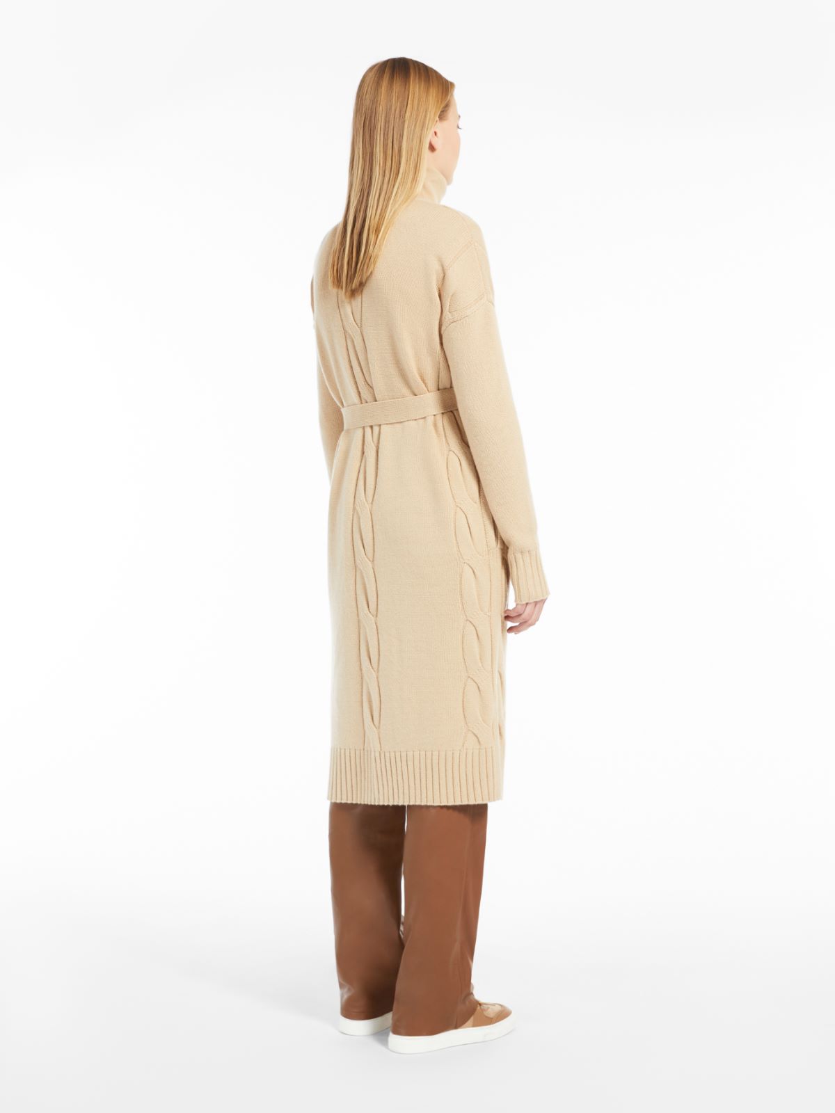 Wool and cashmere yarn coatigan - ALBINO - Max Mara - 3
