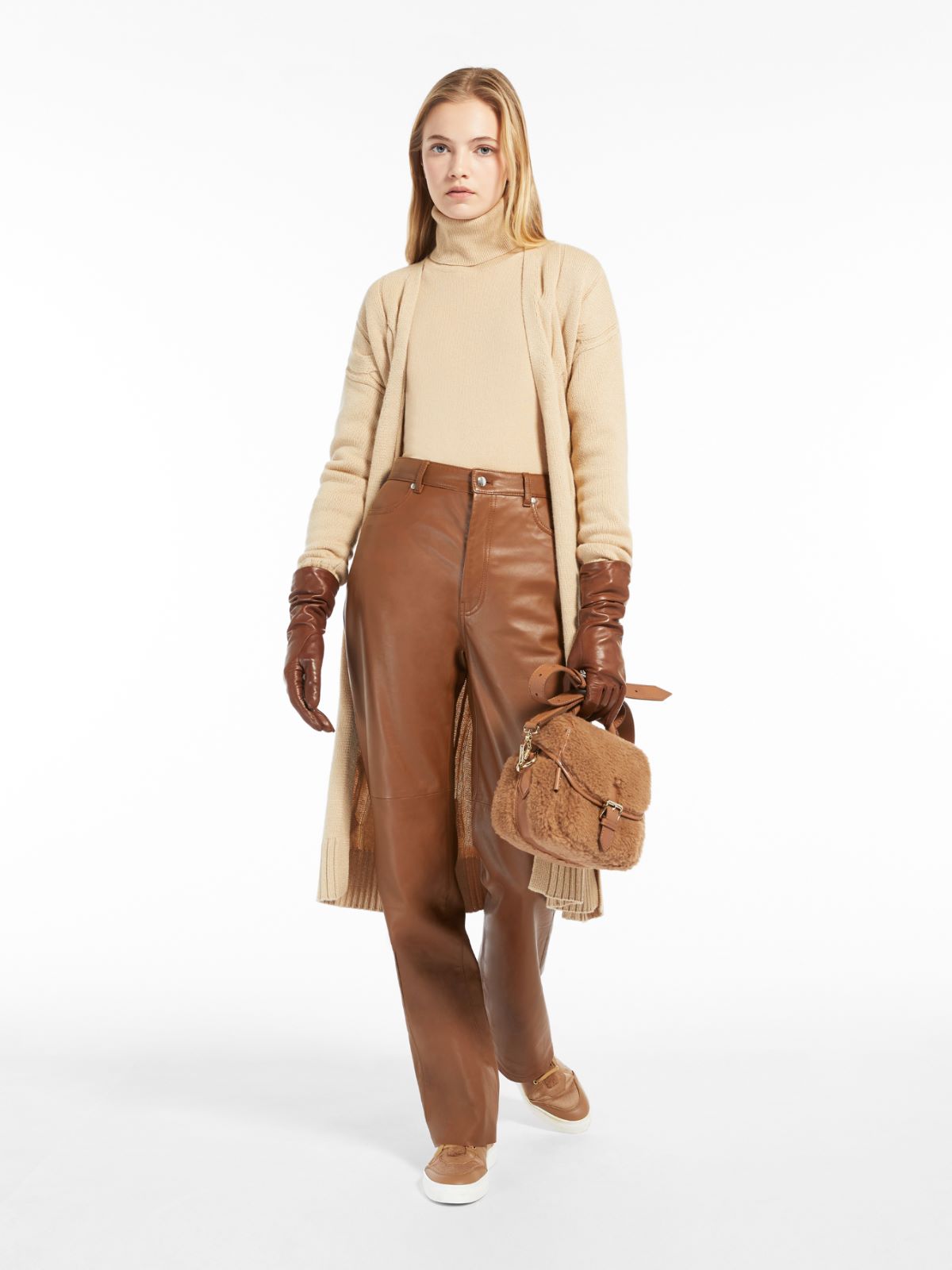 Wool and cashmere yarn coatigan - ALBINO - Max Mara