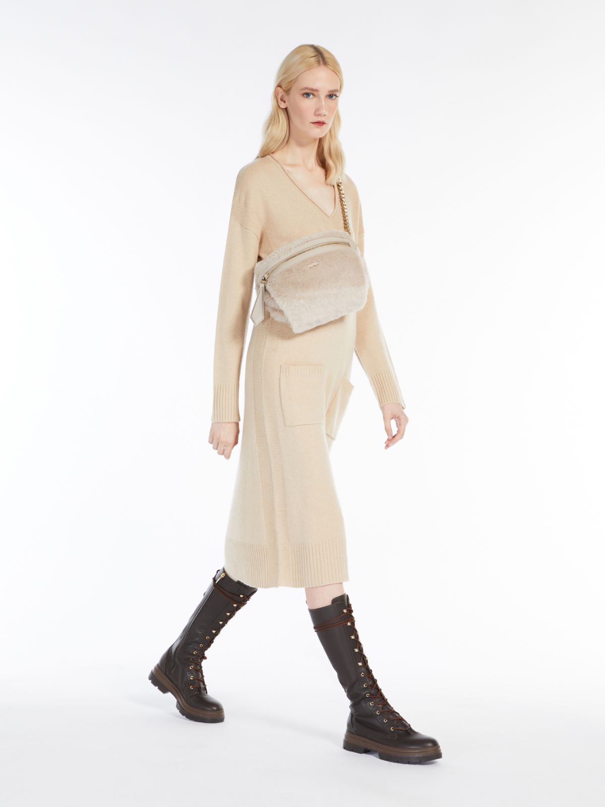 Wool and cashmere yarn dress - ALBINO - Max Mara