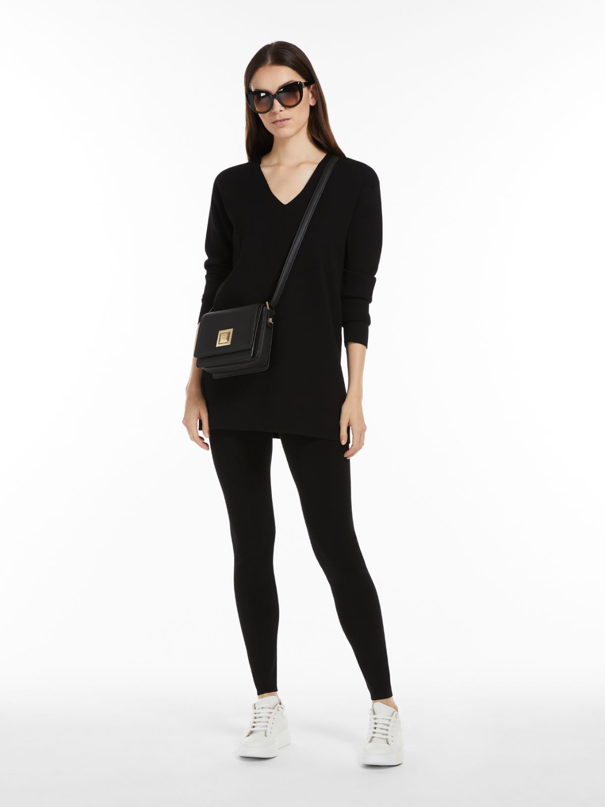 Viscose trousers - BLACK - Max Mara