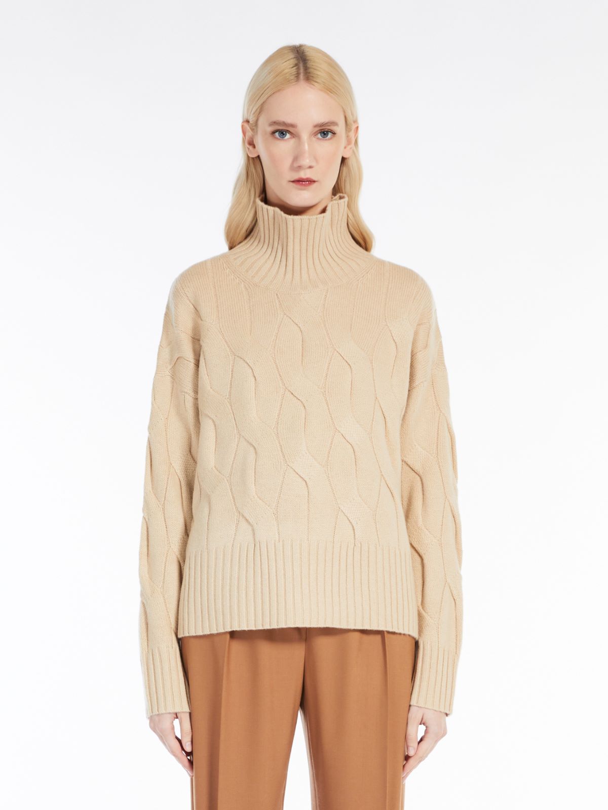 Wool and cashmere polo-neck sweater - ALBINO - Max Mara - 2