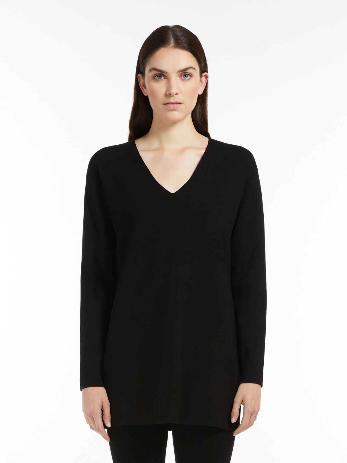 Viscose sweater - BLACK - Max Mara - 2