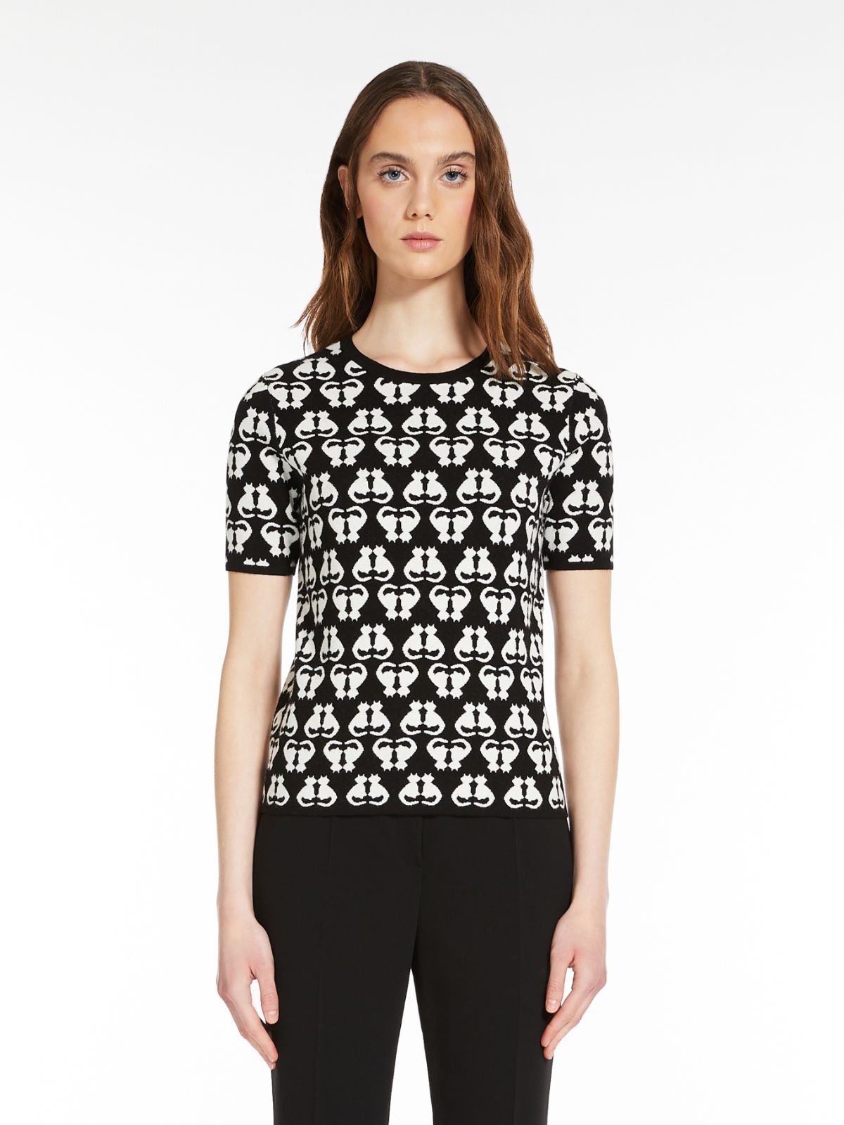 Pullover aus Viskose - SCHWARZ - Max Mara - 2