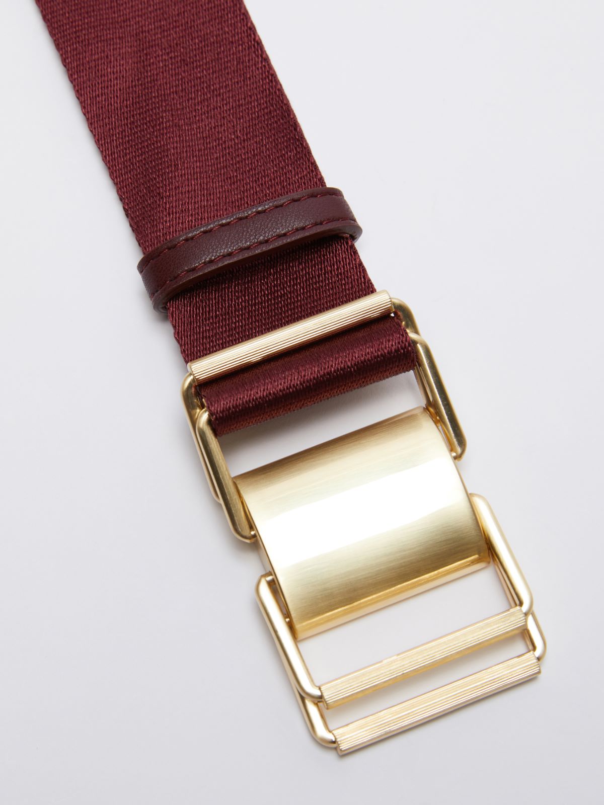 Ribbon belt - WINE-COLOURED - Max Mara - 3