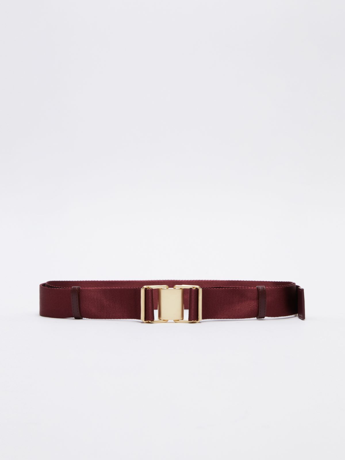 Ribbon belt - WINE-COLOURED - Max Mara - 4