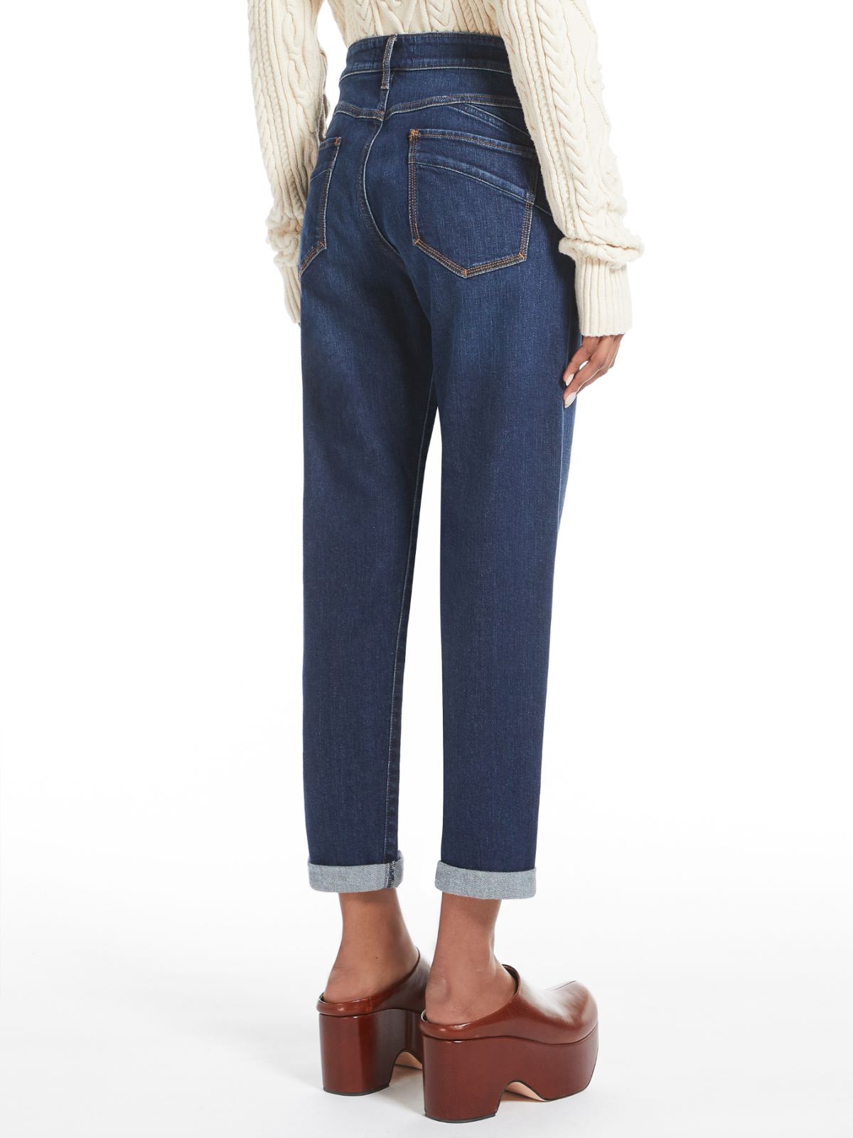 Perfect-fit boyfriend jeans - MIDNIGHTBLUE - Max Mara - 3