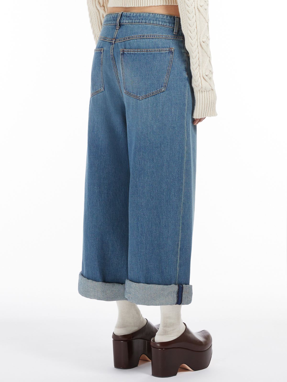 Cropped jeans - MIDNIGHTBLUE - Max Mara - 3