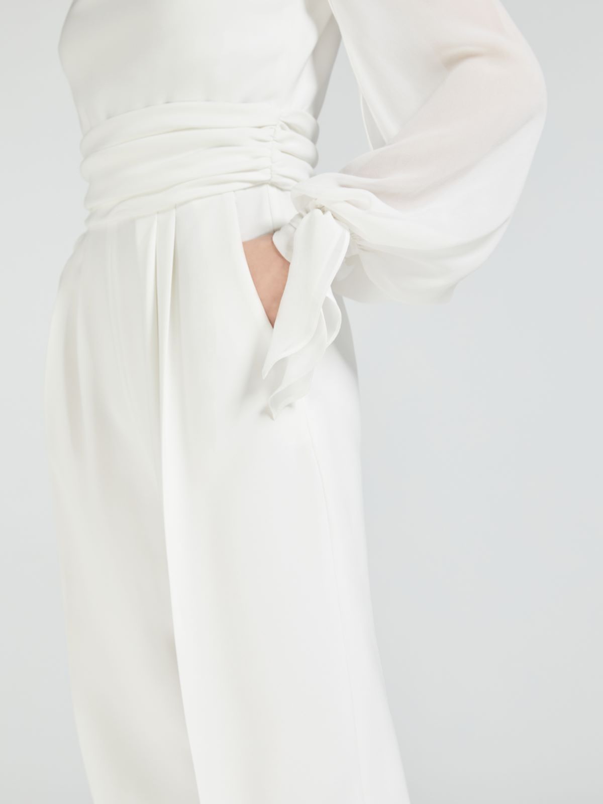 Cady jumpsuit - WHITE - Max Mara - 5